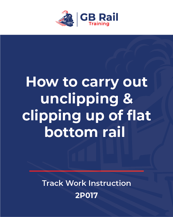 How To Carry Out Unclipping & Clipping Of Flat Bottom Rail