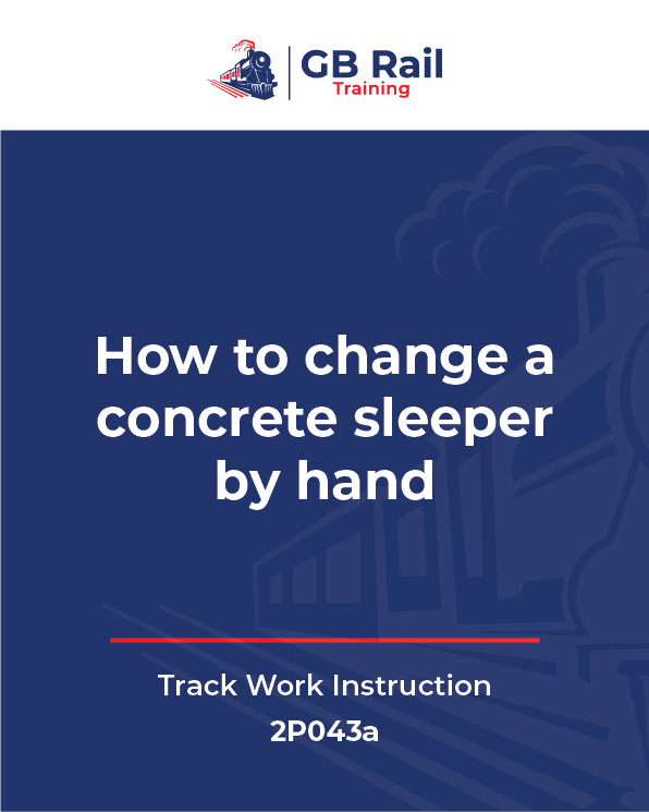 How To Change A Concrete Sleeper By Hand